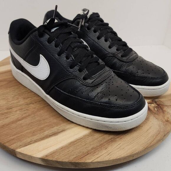 Nike Court Vision Low Premium Mens Size 7 Black main image 2